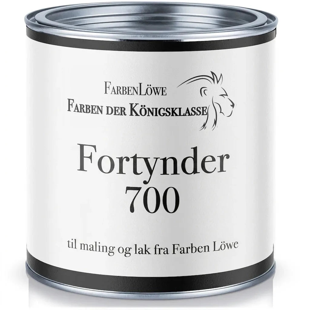FarbenLöwe fortynder 700 til maling og lak fra Farben Löwe. Produkt til kongeløvens maling.