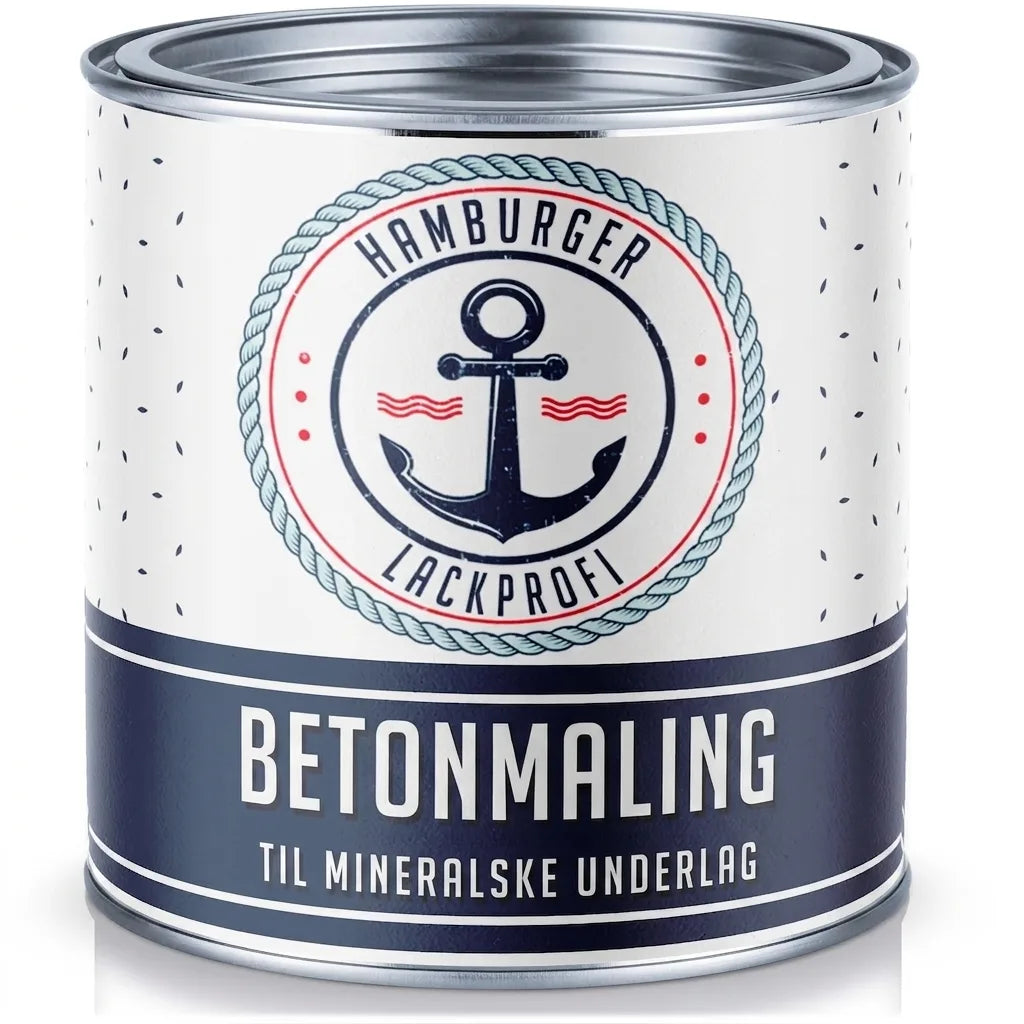 Betonmaling alt-i-ét-sæt (X500) inkl. tilbehør XXL - Hamburger Lack-Profi