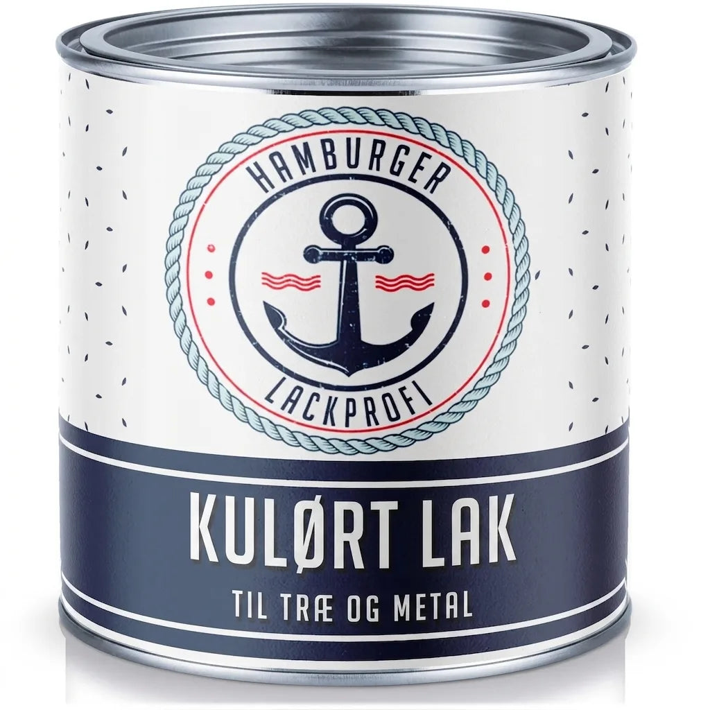 Kulørt lak alt-i-ét-sæt (X500) inkl. tilbehør XXL - Hamburger Lack-Profi
