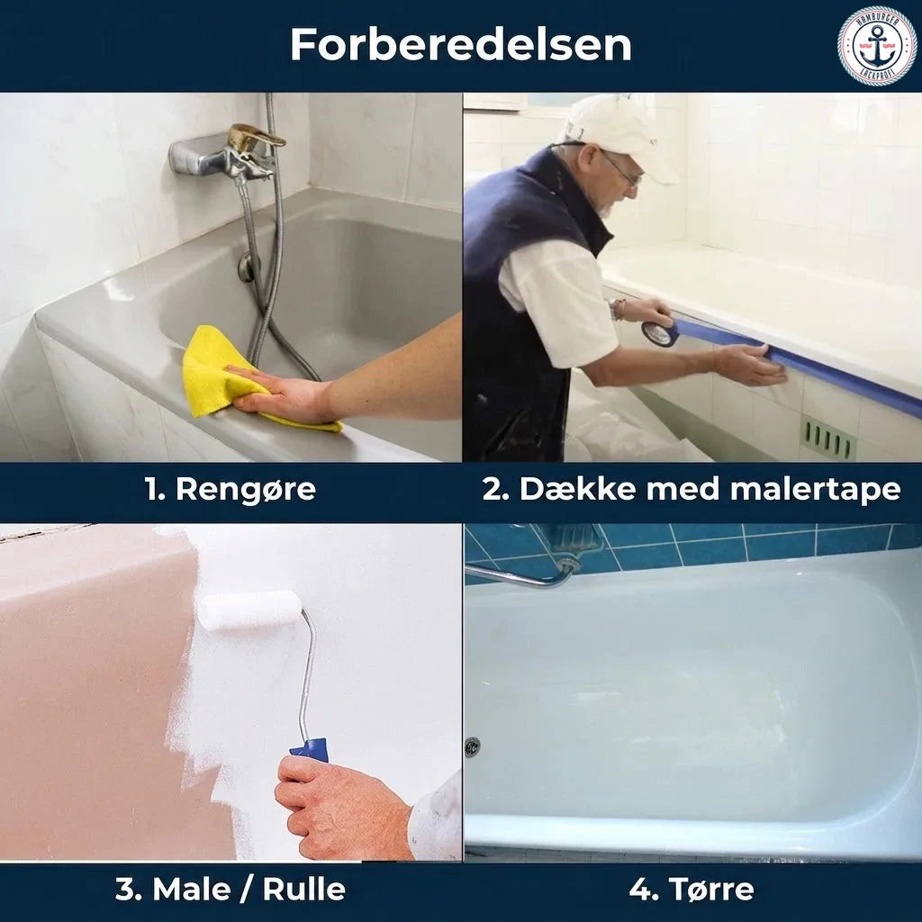 FARBENLÖWE Badekarslak - højmoderne 2K-lak